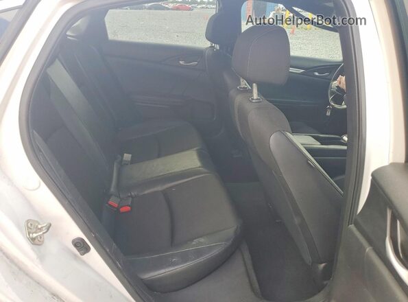 2HGFC2F84LH582650 2020 HONDA CIVIC Черный Вид задних сидений
