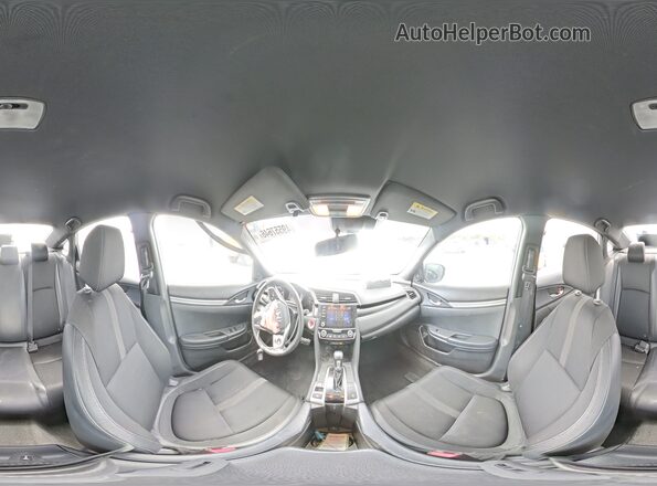 2HGFC2F84LH582650 2020 HONDA CIVIC Черный Панорамный вид салона 360°