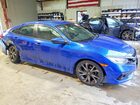2019 Honda Civic Sport Blue vin: 2HGFC2F85KH555035