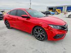 2021 Honda Civic Sport Red vin: 2HGFC2F85MH507425