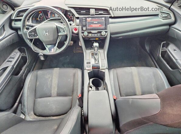 2HGFC2F85MH507425 2021 HONDA CIVIC Red წინა პანელის ხედი