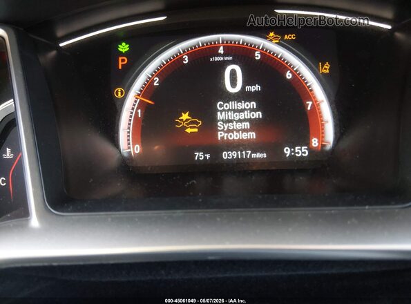 2HGFC2F85MH528923 2021 HONDA CIVIC Серый 