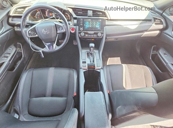 2HGFC2F85MH550582 2021 HONDA CIVIC Gray წინა პანელის ხედი