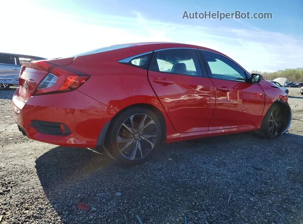2HGFC2F86LH523275 2020 HONDA CIVIC Red Հետևի աջ