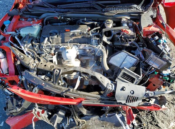 2HGFC2F86LH523275 2020 HONDA CIVIC Red Սալոնի հետևի տեսք