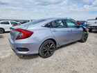 2020 Honda Civic Sport Серебряный vin: 2HGFC2F86LH526127