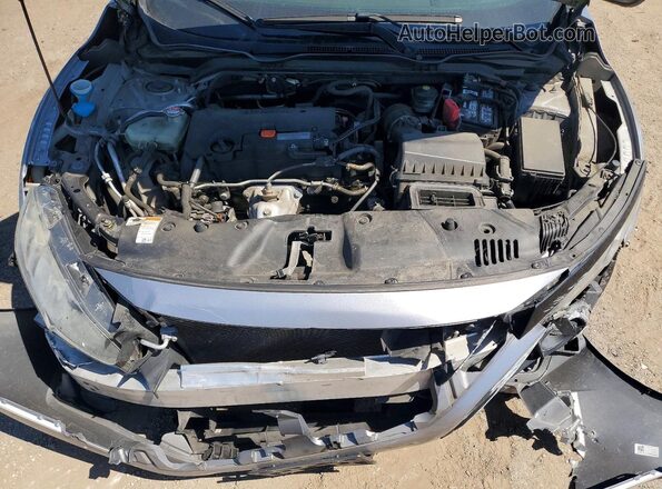 2HGFC2F87KH562858 2019 HONDA CIVIC Silver Вид задньої частини салону
