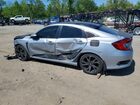 2019 Honda Civic Sport Silver vin: 2HGFC2F87KH562858