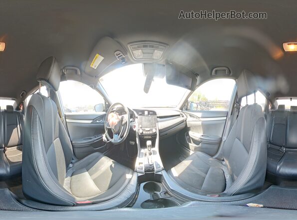 2HGFC2F87KH562858 2019 HONDA CIVIC Silver Панорамний вид салону 360°