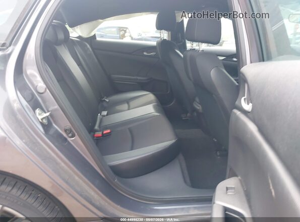 2HGFC2F87KH563413 2019 HONDA CIVIC Gray Widok naklejki z numerem VIN