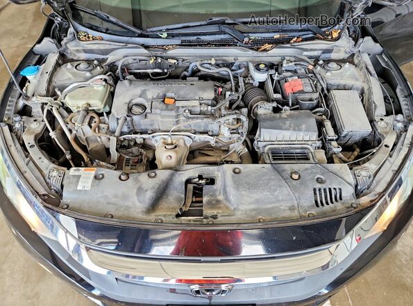 2HGFC2F88JH533383 2018 HONDA CIVIC Black Vista interior trasera