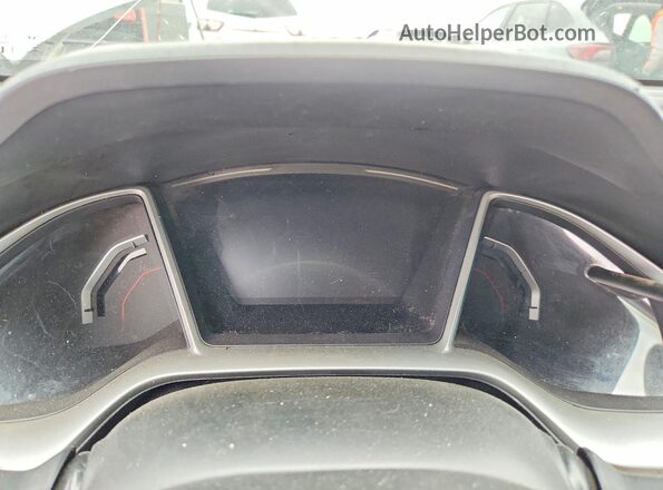 2HGFC2F88LH536013 2020 HONDA CIVIC White Սարքավորումների վահանակի տեսք