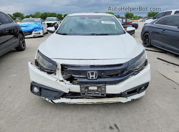 2HGFC2F88LH536013 2020 HONDA CIVIC White Դիմացի տեսք