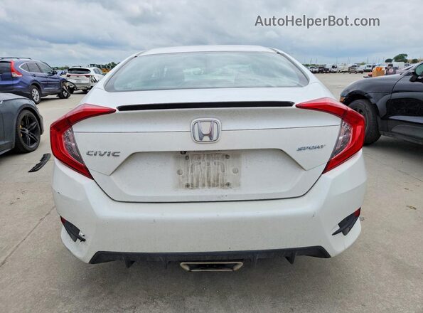 2HGFC2F88LH536013 2020 HONDA CIVIC White Հետևի տեսք