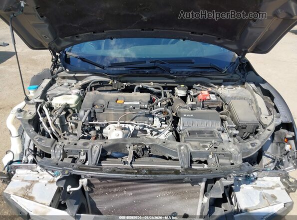 2HGFC2F89KH503925 2019 HONDA CIVIC Gray Widok z tyłu
