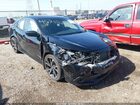 2019 Honda Civic Sport Черный vin: 2HGFC2F89KH581878