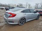 2021 Honda Civic Sport Серебряный vin: 2HGFC2F89MH531503
