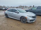 2021 Honda Civic Sport Серебряный vin: 2HGFC2F89MH531503