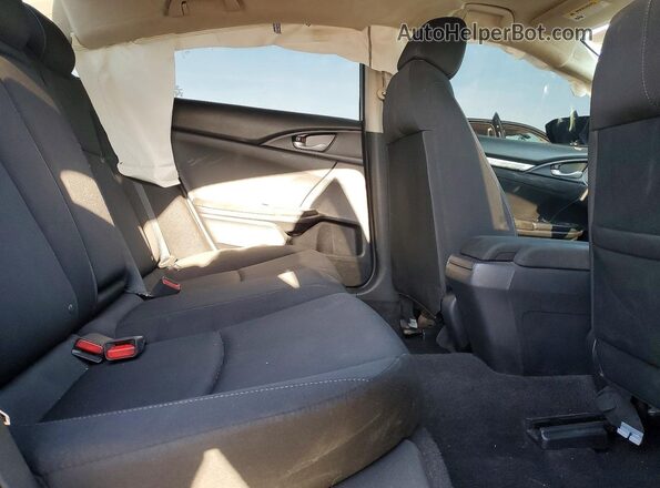 2HGFC2F8XJH576364 2018 HONDA CIVIC Gray Widok tylnych siedzeń