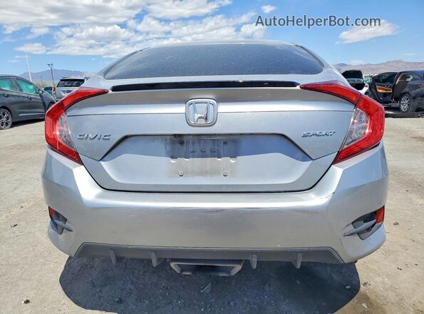 2HGFC2F8XLH559261 2020 HONDA CIVIC Silver Вид ззаду