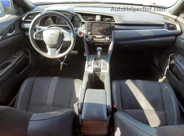 2HGFC2F8XMH535561 2021 HONDA CIVIC Blue Вид панелі приладів