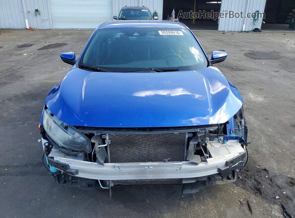 2HGFC2F8XMH535561 2021 HONDA CIVIC Blue Вид спереду
