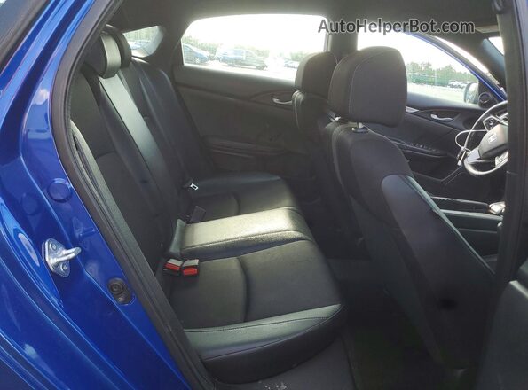 2HGFC2F8XMH535561 2021 HONDA CIVIC Blue Вид задніх сидінь