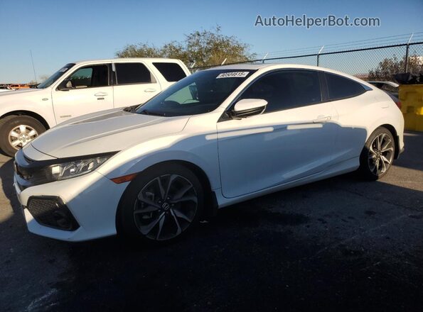 2HGFC3A50HH754098 2017 HONDA CIVIC White Przód lewy