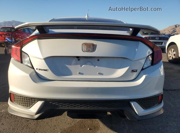 2HGFC3A50HH754098 2017 HONDA CIVIC White Widok z tyłu