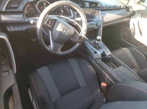 2HGFC3A50HH754098 2017 HONDA CIVIC White Widok deski rozdzielczej