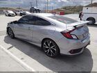 2018 Honda Civic Si Silver vin: 2HGFC3A52JH753377