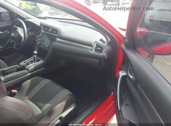 2HGFC3A53KH754071 2019 HONDA CIVIC SI Красный Вид салона спереди