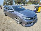 2017 Honda Civic Si Серый vin: 2HGFC3A54HH750720