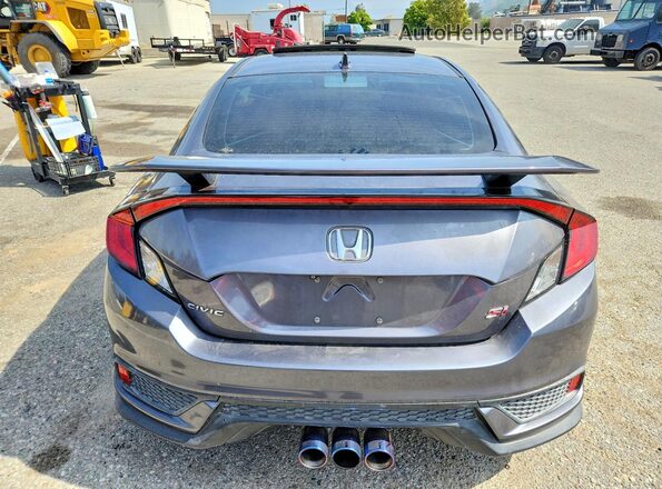 2HGFC3A54HH750720 2017 HONDA CIVIC Серый Вид сзади