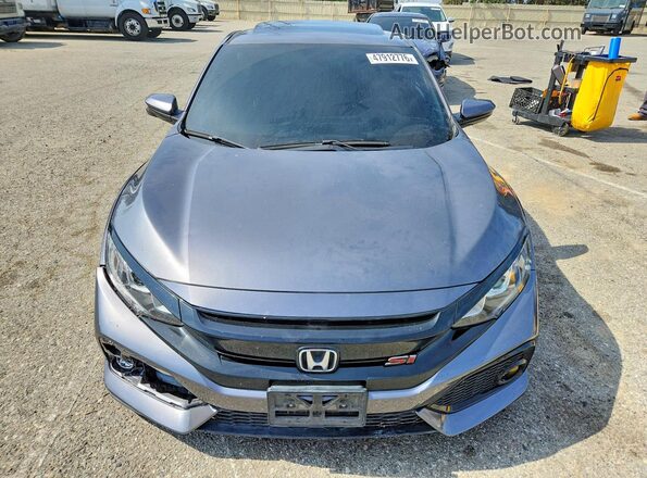 2HGFC3A54HH750720 2017 HONDA CIVIC Серый Вид спереди