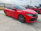 2017 Honda Civic Si Red vin: 2HGFC3A56HH750279