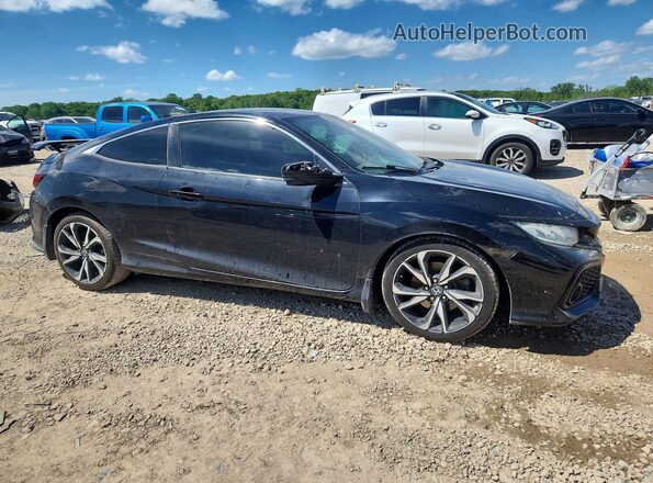2HGFC3A58JH755652 2018 HONDA CIVIC Black Przód prawy