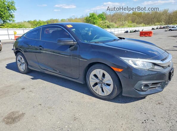 2HGFC3B30JH356604 2018 HONDA CIVIC Черный Передняя правая четверть
