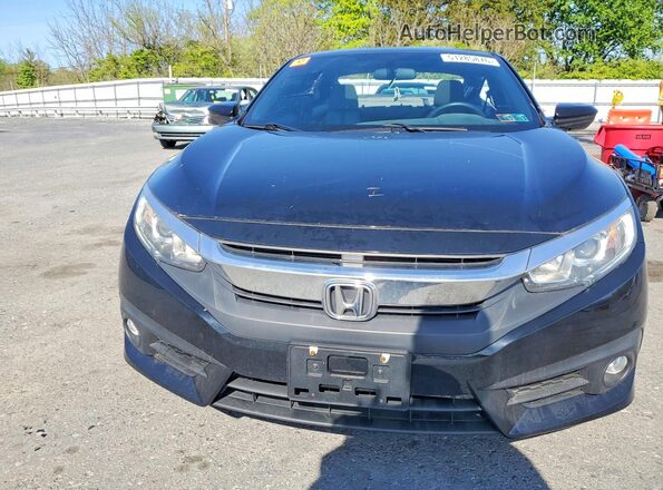 2HGFC3B30JH356604 2018 HONDA CIVIC Черный Вид спереди