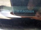 2018 Honda Civic Ex Черный vin: 2HGFC3B30JH356604