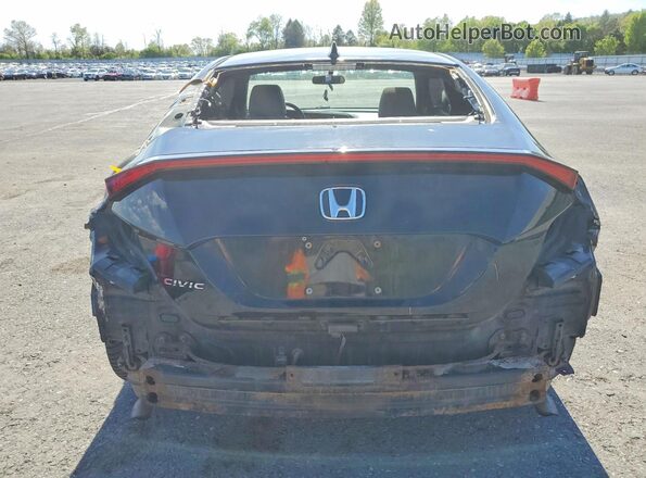 2HGFC3B30JH356604 2018 HONDA CIVIC Черный Вид сзади