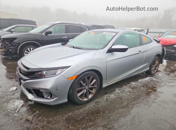 2HGFC3B30LH352989 2020 HONDA CIVIC Silver წინა მარცხენა ხედი სამი მეოთხედიდან