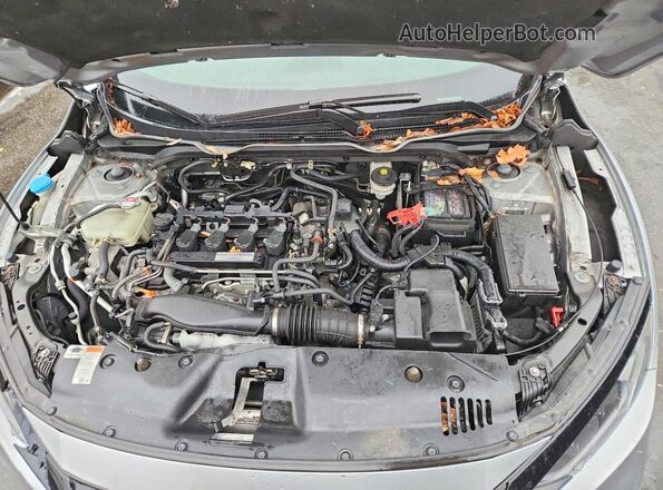 2HGFC3B30LH352989 2020 HONDA CIVIC Silver უკანა სალონის ხედი