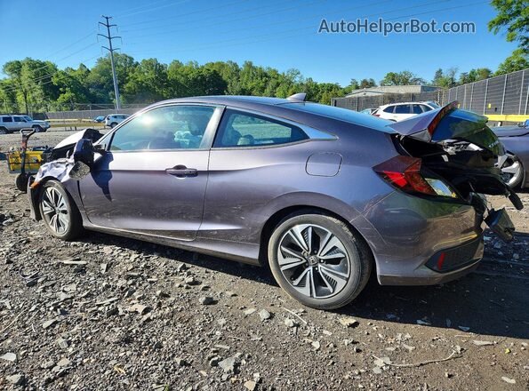 2HGFC3B31GH351520 2016 HONDA CIVIC Серый Задняя левая четверть