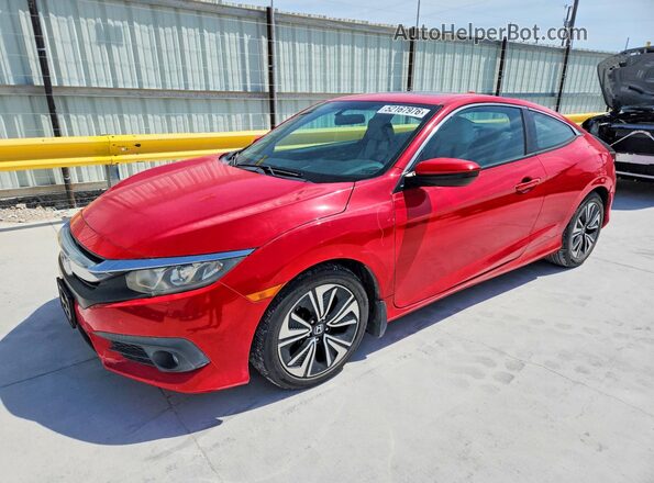 2HGFC3B31GH355356 2016 HONDA CIVIC Red Przód lewy