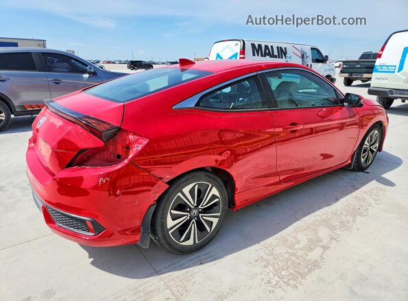 2HGFC3B31GH355356 2016 HONDA CIVIC Red Tył prawy