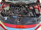 2016 Honda Civic Ex Red vin: 2HGFC3B31GH355356