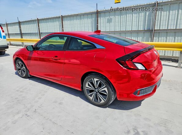 2HGFC3B31GH355356 2016 HONDA CIVIC Red Tył lewy