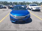 2016 Honda Civic Ex-t Синий vin: 2HGFC3B32GH361070
