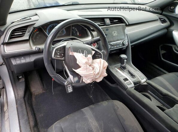 2HGFC3B32LH351598 2020 HONDA CIVIC Silver წინა პანელის ხედი